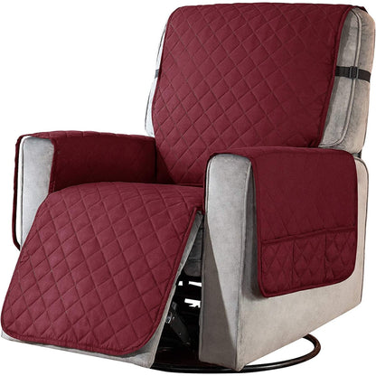 Housse de protection réversible et antidérapante pour fauteuil inclinable Subrtex - Grande taille