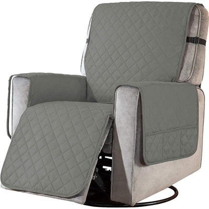 Housse de protection réversible et antidérapante pour fauteuil inclinable Subrtex - Grande taille