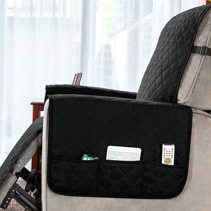 Housse de protection réversible et antidérapante pour fauteuil inclinable Subrtex - Grande taille