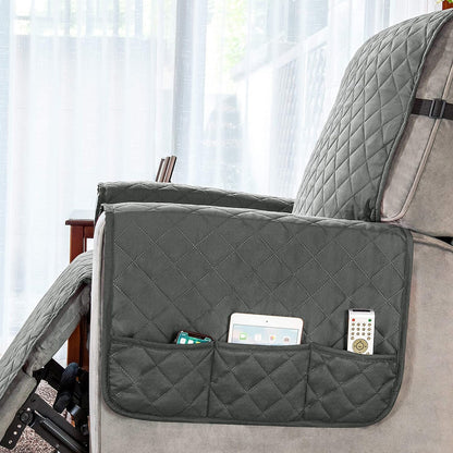 Housse de protection réversible et antidérapante pour fauteuil inclinable Subrtex - Grande taille