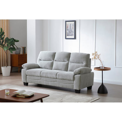 Summerton 78 in. Pillow Top Arm Polyester Straight Sofa