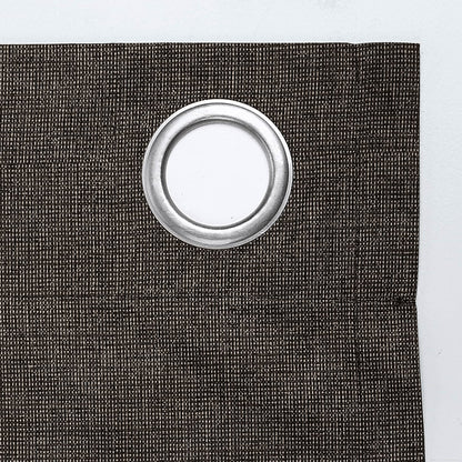 Rideau occultant total à œillets et isolation thermique Sun Zero Duran, 1 pièce, panneau simple