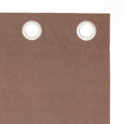 Rideau occultant total à œillets et isolation thermique Sun Zero Duran, 1 pièce, panneau simple