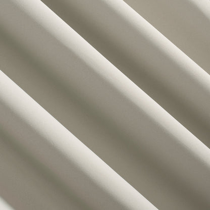 Rideau occultant à pattes, 1 pièce, à économie d'énergie, Sun Zero Hayden, panneau simple