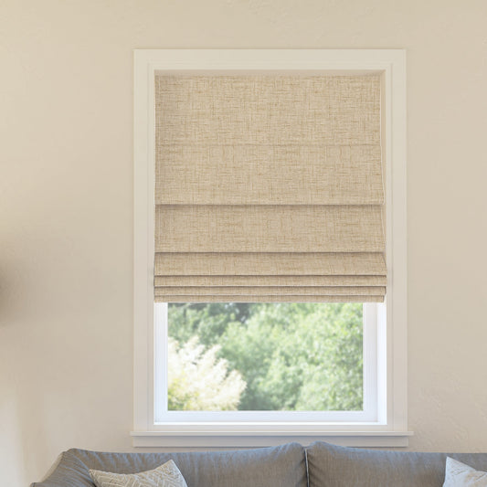Store romain texturé occultant total sans fil Sun Zero Somerton