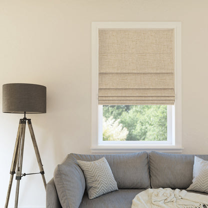 Store romain texturé occultant total sans fil Sun Zero Somerton