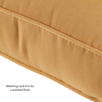 Ensemble de coussins d'extérieur à siège profond Sunbrella de qualité supérieure, 2 pièces
