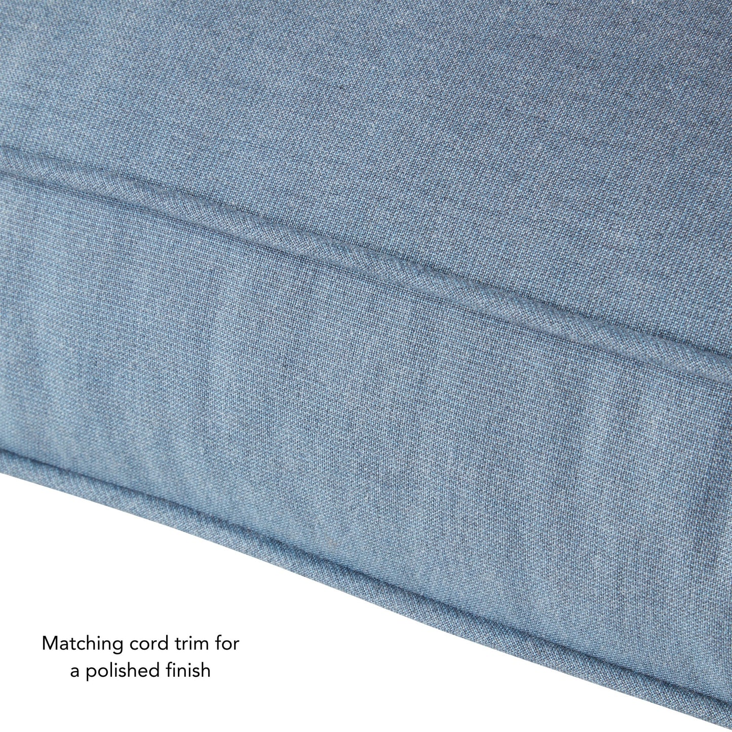 Ensemble de coussins d'extérieur à siège profond Sunbrella de qualité supérieure, 2 pièces