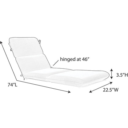 Coussin de chaise longue Sunbrella