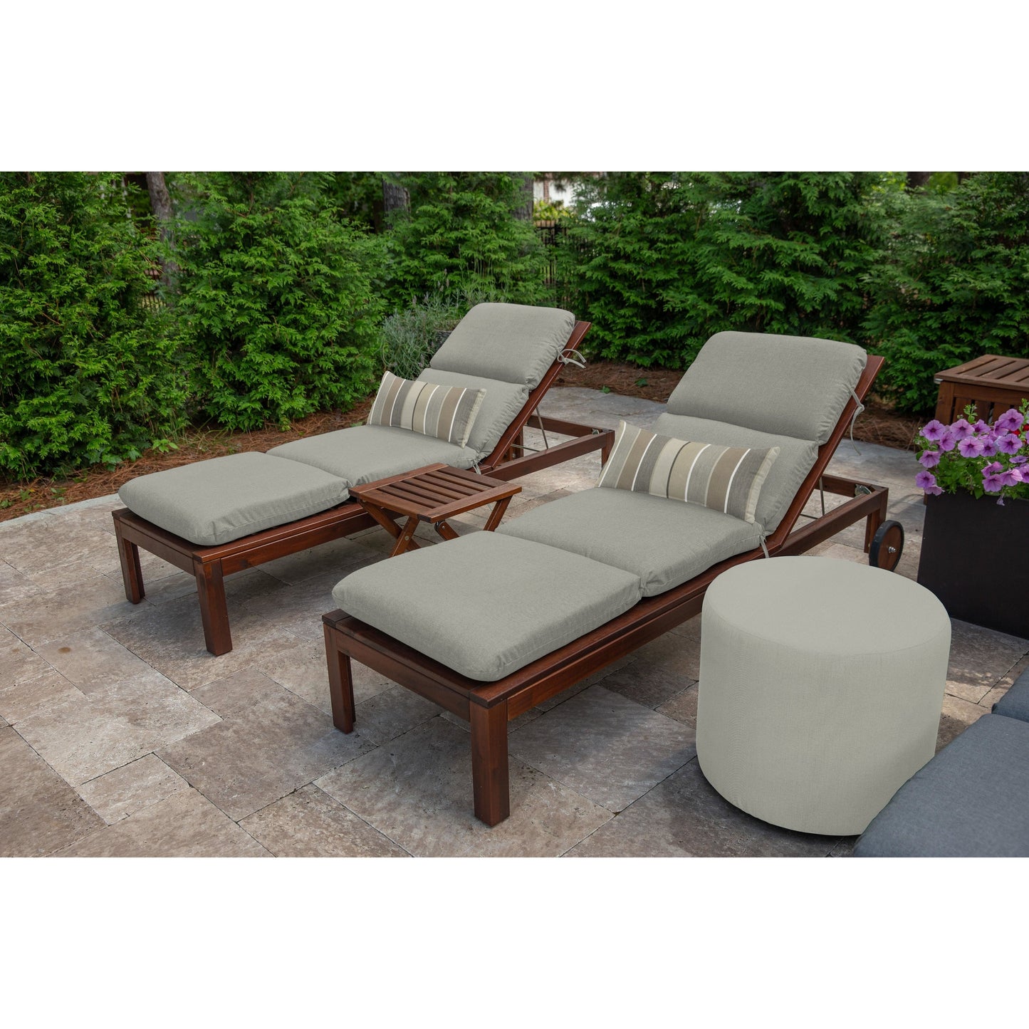 Coussin de chaise longue Sunbrella