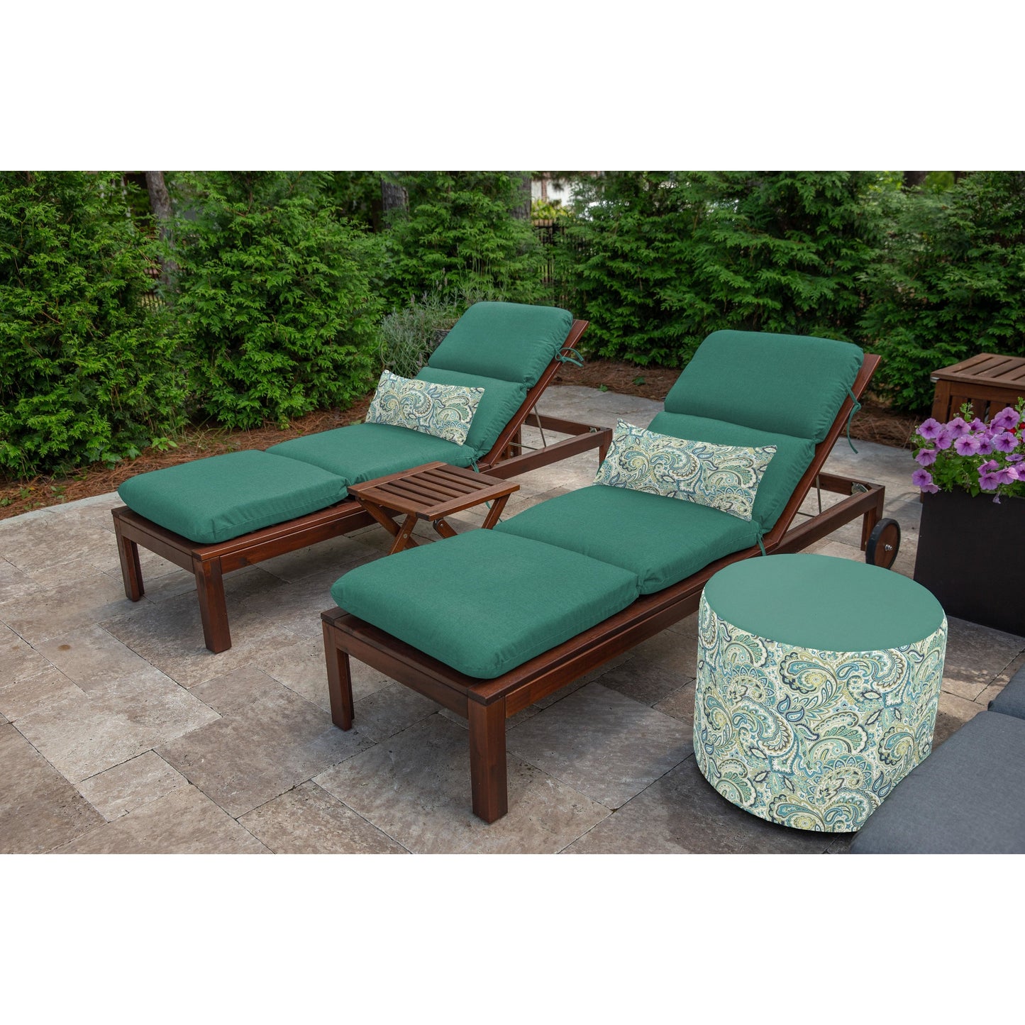 Coussin de chaise longue Sunbrella