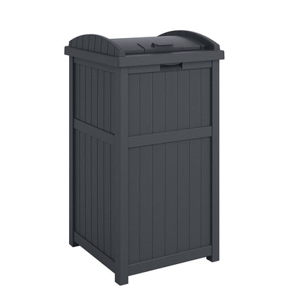 Poubelles dissimulées Suncast de 30 gallons pour l'extérieur et le cyberespace