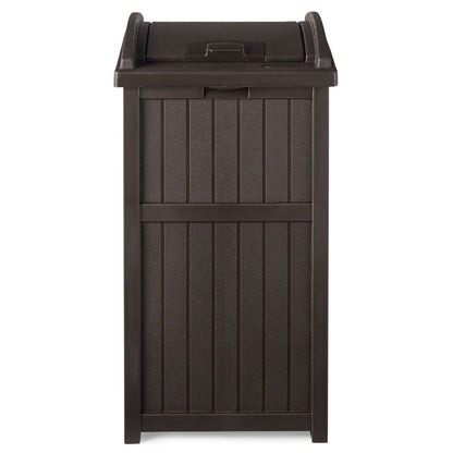 Poubelles dissimulées Suncast de 30 gallons pour l'extérieur et le cyberespace