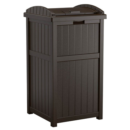 Poubelles dissimulées Suncast de 30 gallons pour l'extérieur et le cyberespace