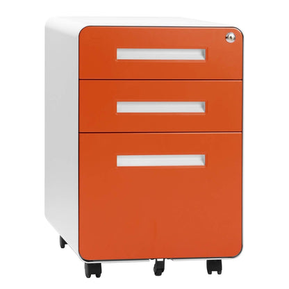 Classeur mobile/vertical à 3 tiroirs pour bureau à domicile