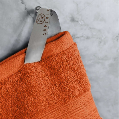 Ensemble de serviettes en coton peigné à longues fibres de qualité supérieure, 6 pièces