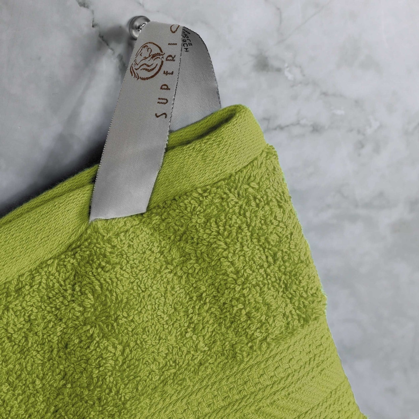 Ensemble de serviettes en coton peigné à longues fibres de qualité supérieure, 6 pièces