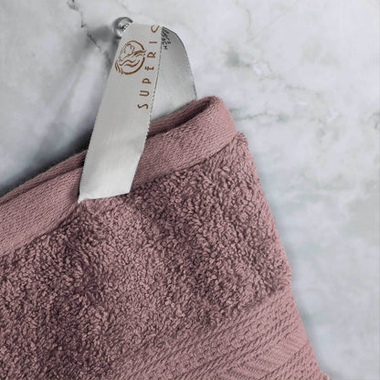 Ensemble de serviettes en coton peigné à longues fibres de qualité supérieure, 6 pièces