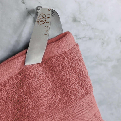 Ensemble de serviettes en coton peigné à longues fibres de qualité supérieure, 6 pièces