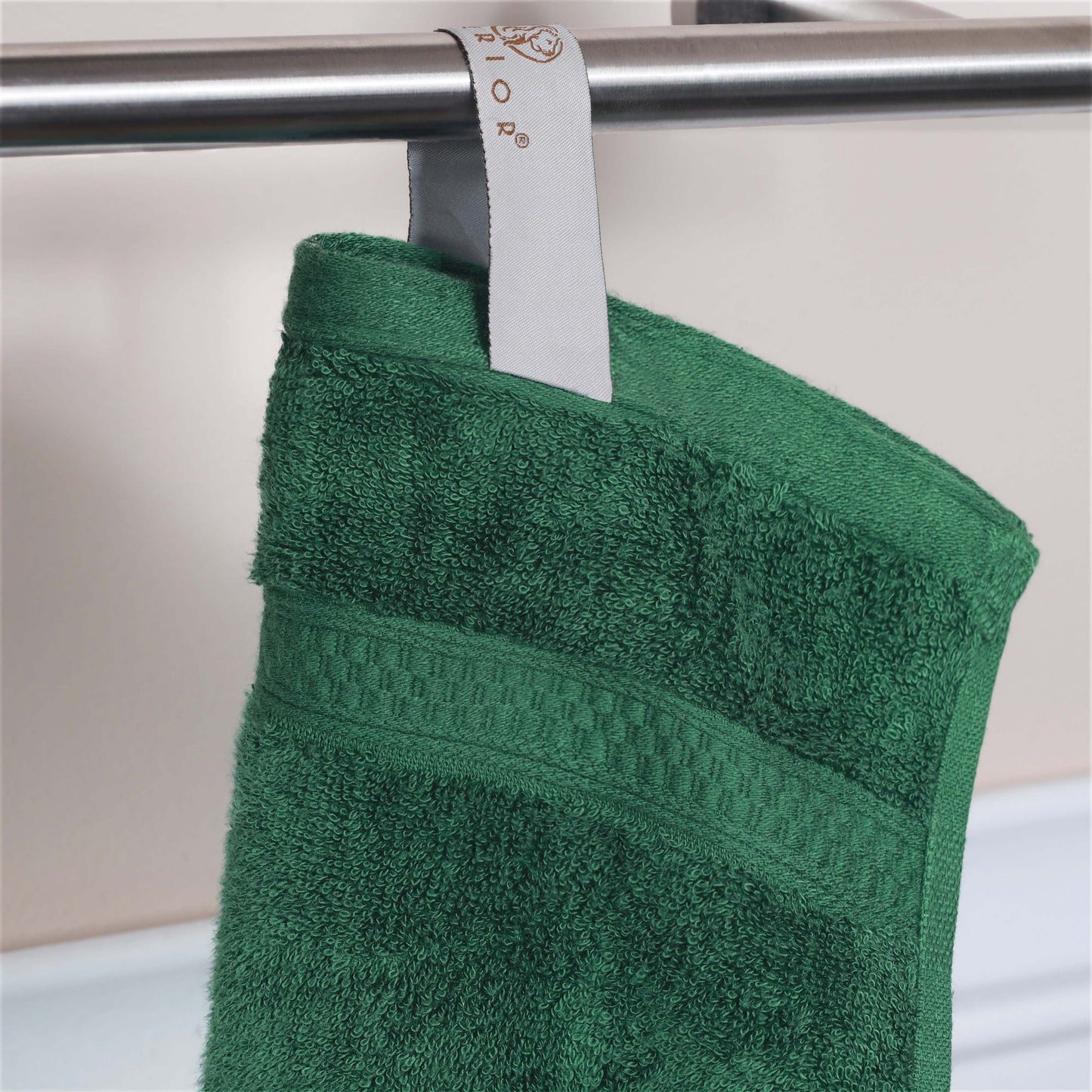 Ensemble de serviettes de bain de qualité supérieure, 8 pièces, en rayonne de bambou et coton