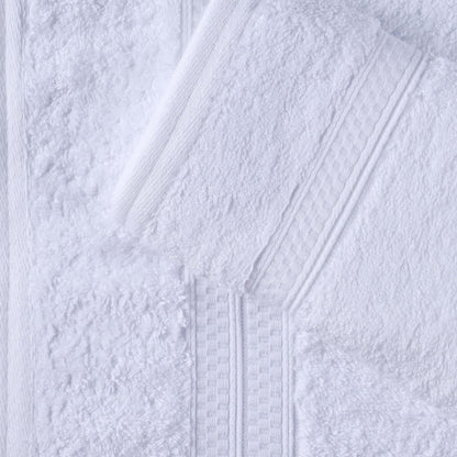Ensemble de serviettes de bain de qualité supérieure, 8 pièces, en rayonne de bambou et coton