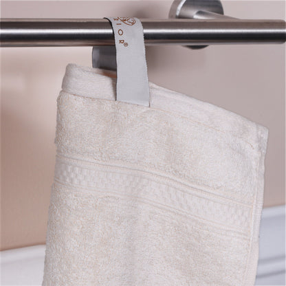 Ensemble de serviettes de bain de qualité supérieure, 8 pièces, en rayonne de bambou et coton