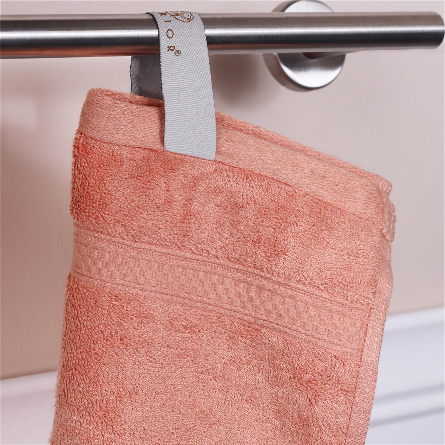 Ensemble de serviettes de bain de qualité supérieure, 8 pièces, en rayonne de bambou et coton