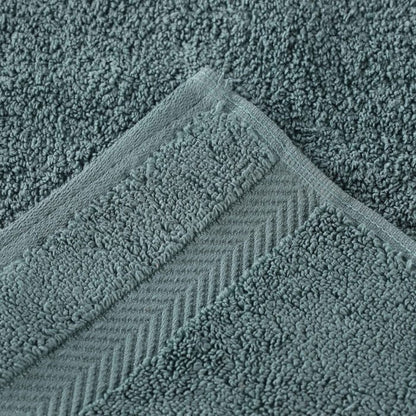 Serviette de bain en coton absorbante de qualité supérieure, sans torsion (lot de 2)