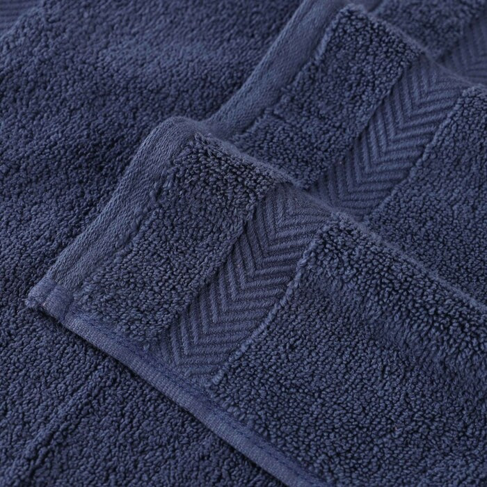 Serviette de bain en coton absorbante de qualité supérieure, sans torsion (lot de 2)