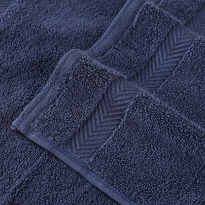 Serviette de bain en coton absorbante de qualité supérieure, sans torsion (lot de 2)