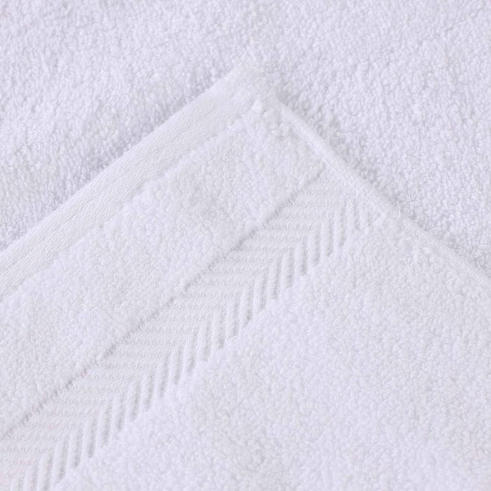 Serviette de bain en coton absorbante de qualité supérieure, sans torsion (lot de 2)