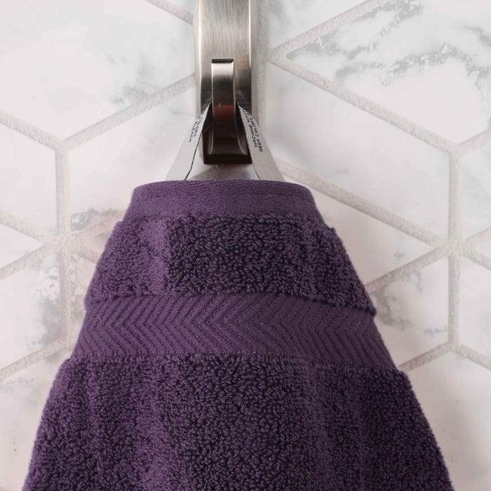 Serviette de bain en coton absorbante de qualité supérieure, sans torsion (lot de 2)