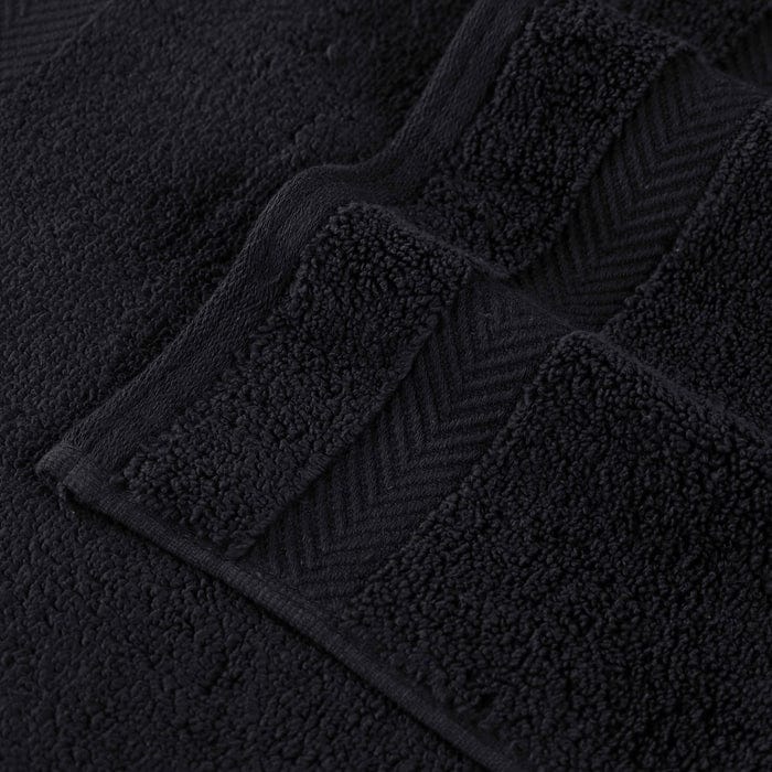 Serviette de bain en coton absorbante de qualité supérieure, sans torsion (lot de 2)