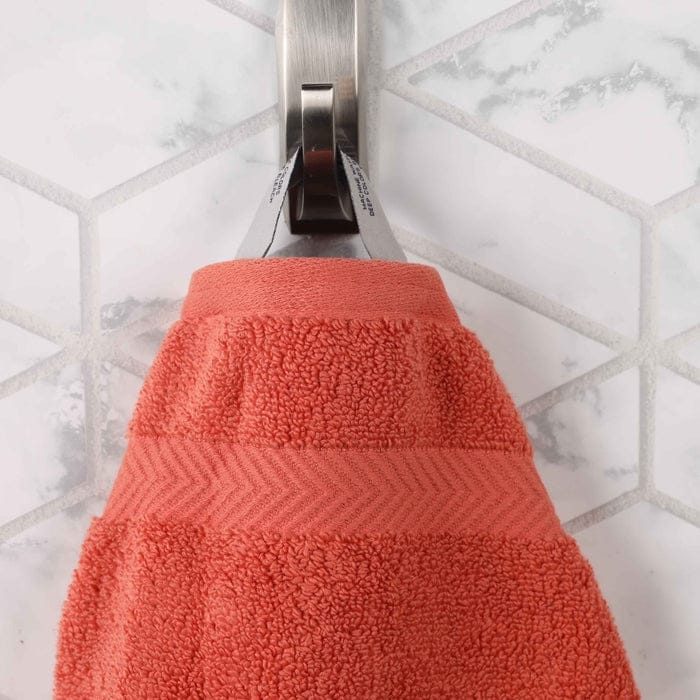 Serviette de bain en coton absorbante de qualité supérieure, sans torsion (lot de 2)