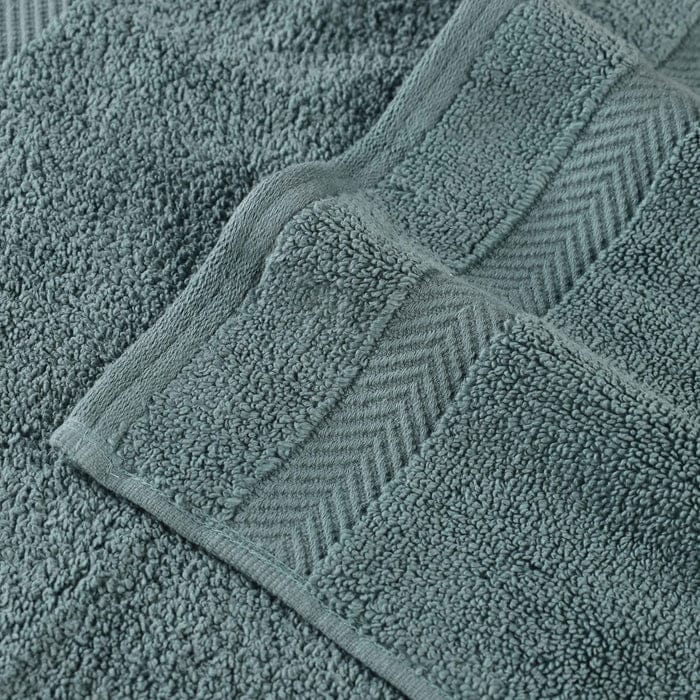 Serviette de bain en coton absorbante de qualité supérieure, sans torsion (lot de 2)