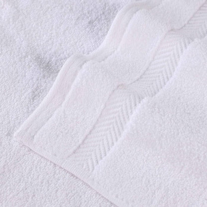 Serviette de bain en coton absorbante de qualité supérieure, sans torsion (lot de 2)