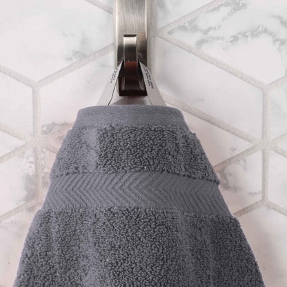 Serviette de bain en coton absorbante de qualité supérieure, sans torsion (lot de 2)