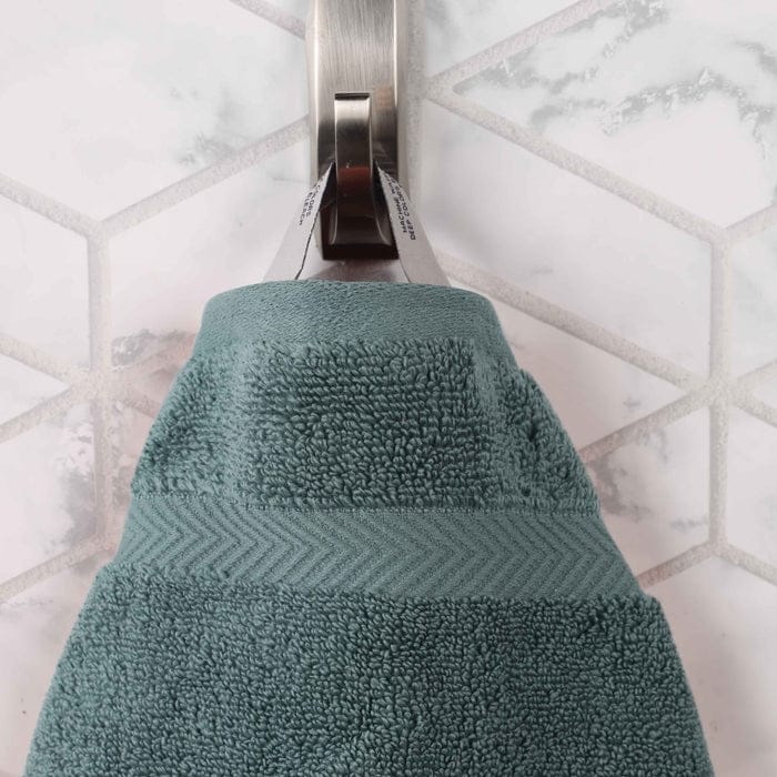 Serviette de bain en coton absorbante de qualité supérieure, sans torsion (lot de 2)
