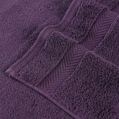 Serviette de bain en coton absorbante de qualité supérieure, sans torsion (lot de 2)