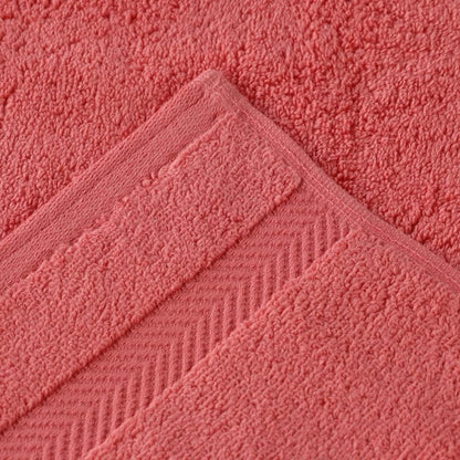 Serviette de bain en coton absorbante de qualité supérieure, sans torsion (lot de 2)