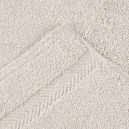 Serviette de bain en coton absorbante de qualité supérieure, sans torsion (lot de 2)