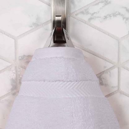 Serviette de bain en coton absorbante de qualité supérieure, sans torsion (lot de 2)