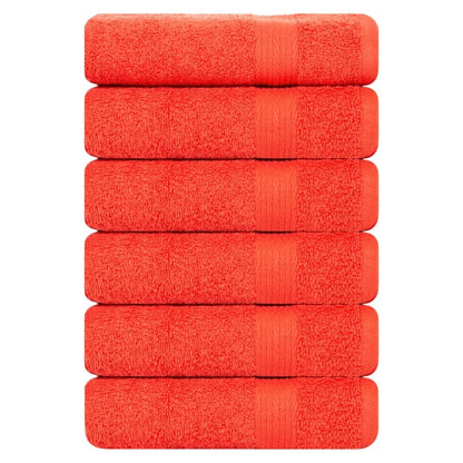 Serviettes à main en coton de qualité supérieure 600 g/m² 45 x 71 cm par Ample Decor - 6 pièces