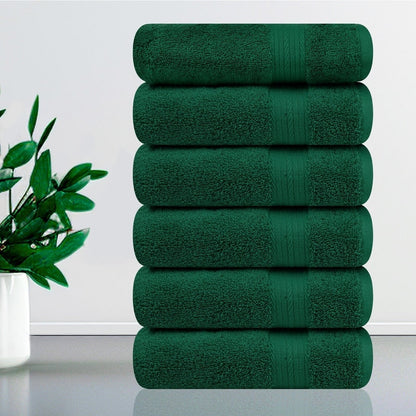 Serviettes à main en coton de qualité supérieure 600 g/m² 45 x 71 cm par Ample Decor - 6 pièces