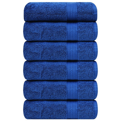 Serviettes à main en coton de qualité supérieure 600 g/m² 45 x 71 cm par Ample Decor - 6 pièces