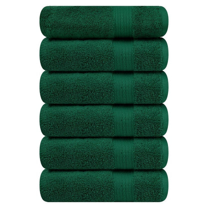 Serviettes à main en coton de qualité supérieure 600 g/m² 45 x 71 cm par Ample Decor - 6 pièces