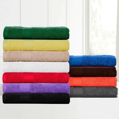 Serviettes à main en coton de qualité supérieure 600 g/m² 45 x 71 cm par Ample Decor - 6 pièces