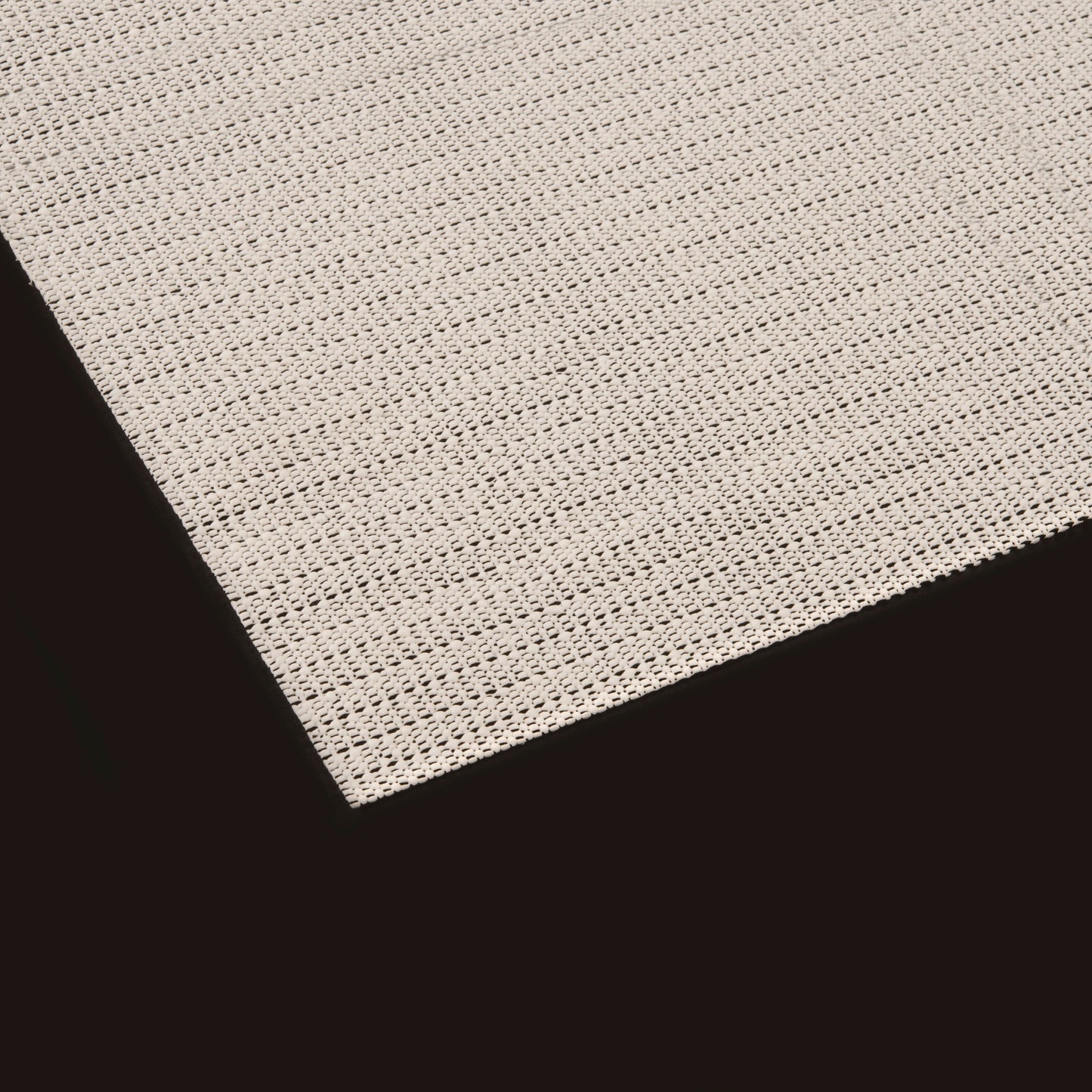 Sous-tapis Vista Home Sure Hold en polyester tricoté avec revêtement en PVC blanc - Blanc cassé