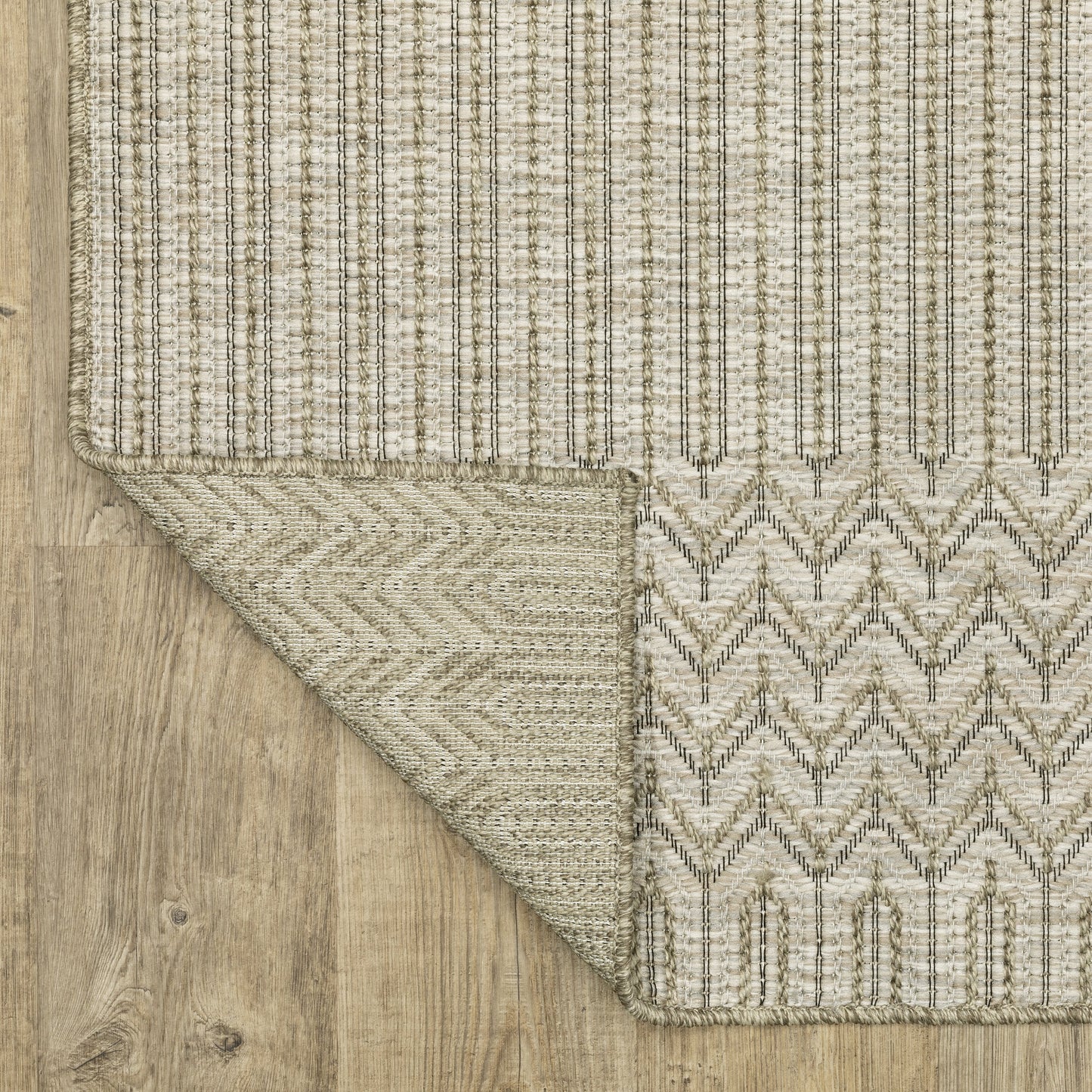 Tapis de sol Vista Home Tangelo Geometric Tan/Black Ultimate Performance