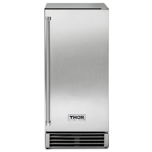 Machine à glaçons encastrable Thor Kitchen de 15 pouces, capacité de production quotidienne : 50 lb